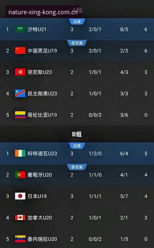 自然原力视野v4.0升级测评 土伦杯U19国足完败突尼斯-赛事解析与星空体育回放使用指南